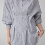 waist-tuck shirt-stripe