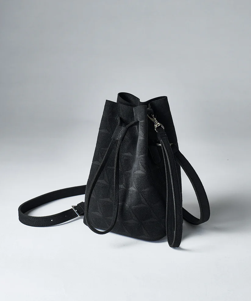 ウルトラスエード巾着バッグ